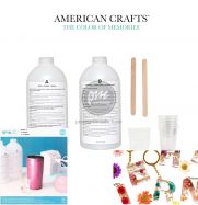 Combo nhựa resin và chất làm đông hiệu AC dung tích 1L