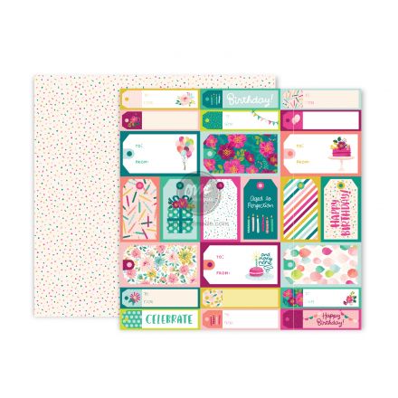 Giấy paper pad mẫu many more size 12 x 12"