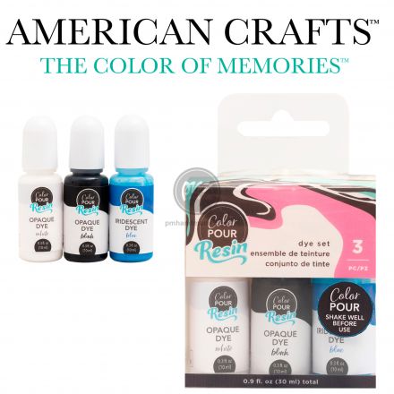 Màu nhuộm resin hiệu AC - bộ nhóm màu iridescent