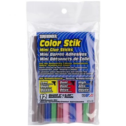 Keo nến màu size mini (12 cây)