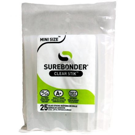 Keo nến mini màu clear (25 cây)