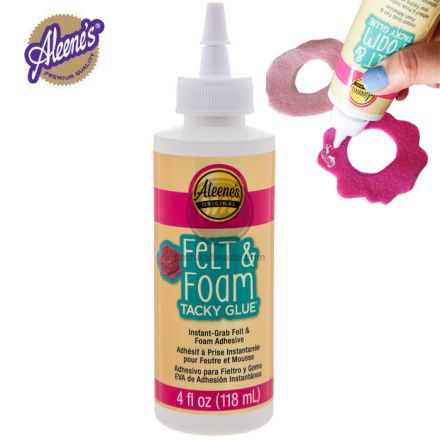 Keo dán vải nỉ và xốp hiệu Aleene's