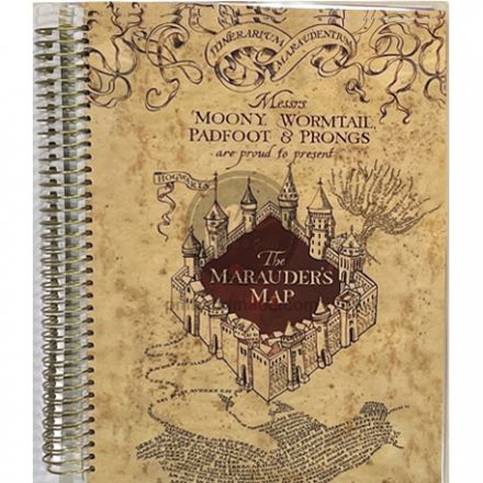 Sổ Planner Harry Potter Harry Potter Marauder's Map