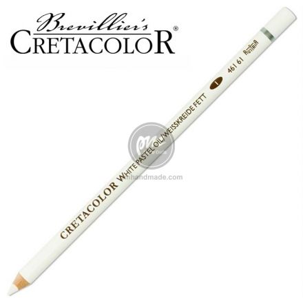 Chì than trắng Cretacolor white chalk oil 46161