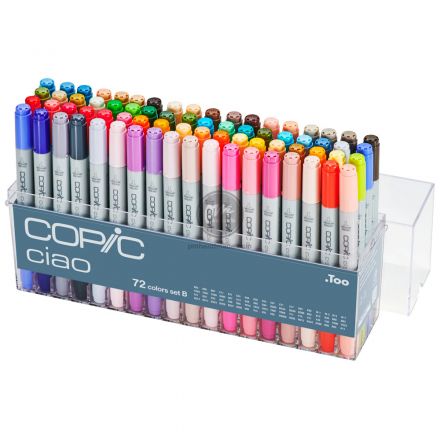 Bộ bút Copic ciao 72 màu set B