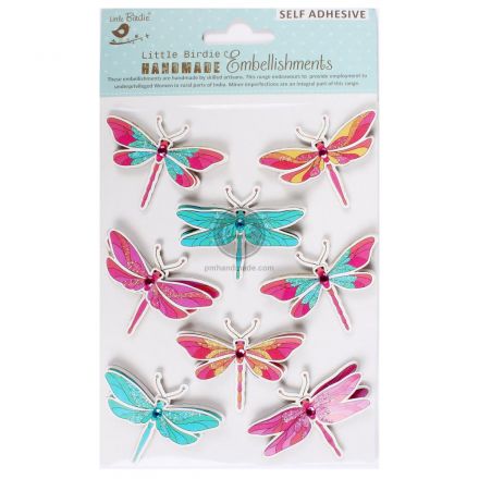 Sticker mẫu chuồn chuồn