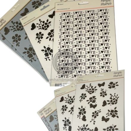 Khuôn vẽ Stencil hiệu Simple Stories