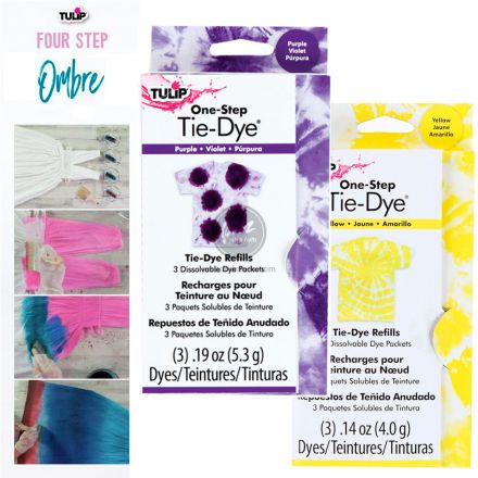 Combo 3 gói nhuộm vải Tulip one step tie dye 5.3g