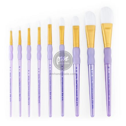 Cọ vẽ Filbert Crafter's Choice White Taklon