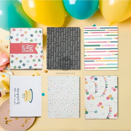 Thiệp chủ đề sinh nhật 10.16cm x 15.24cm