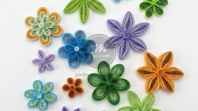 Cách quắn quilling làm hoa giấy