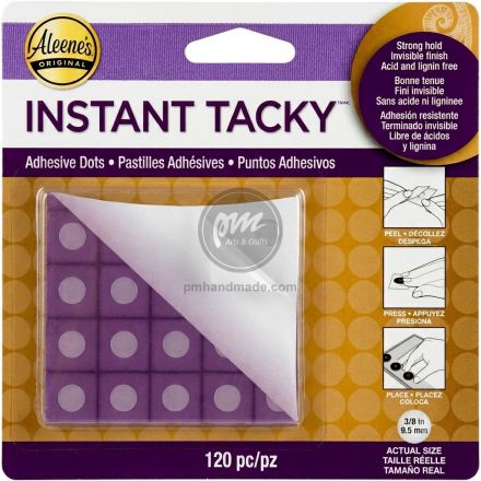 Keo dán 2 mặt Glue Dots hình tròn 120 miếng 9.5mm