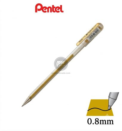 Bút nhũ màu vàng Pentel K108-X