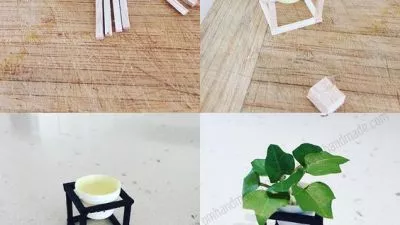 Cùng nhau làm đồ handmade mini furniture nào !!